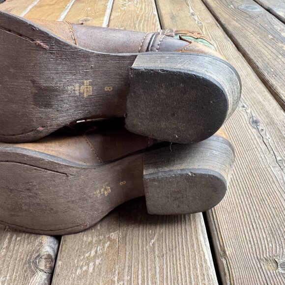 Laredo 52138 Miss Kate Snip Toe Western Leather Boot Multi Color - Women's 8 - Picture 12 of 13